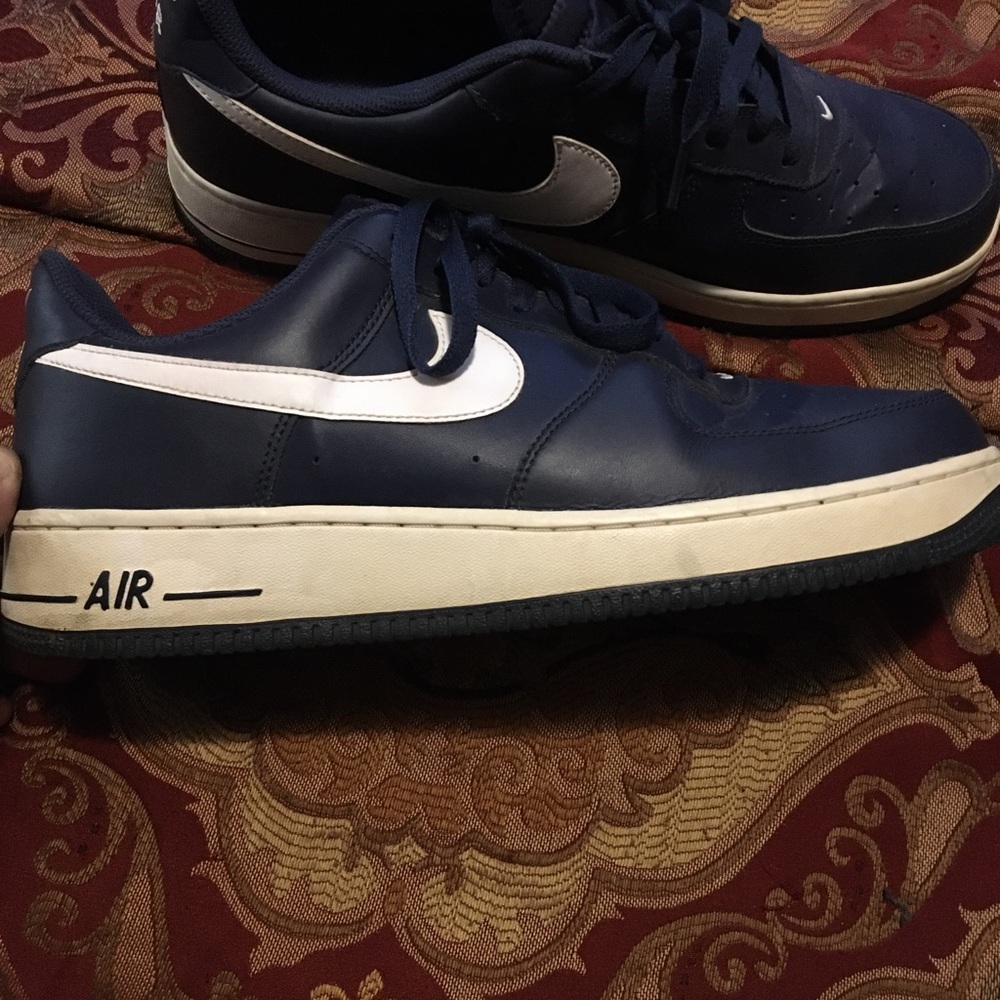 COPY - Size 13 low blue nice Air Force 1”s no box...